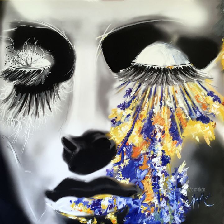 Vivante 绘画, 47.2x47.2 in