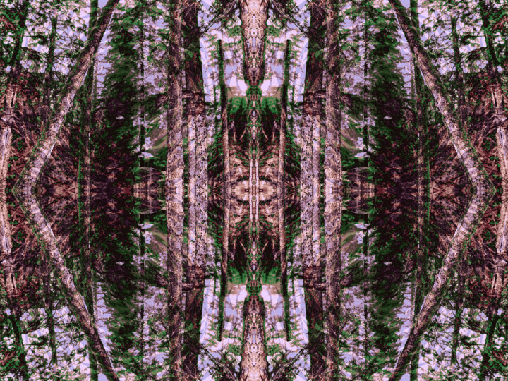 Digital Arts titled "Out in the Cold 4" by Ken Grzesik, Original Artwork, Digital Painting