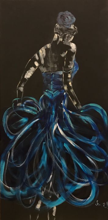 绘画,  23.6x11.8 in 