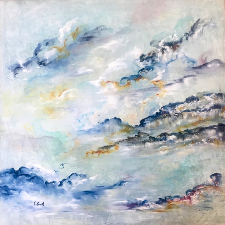 Pintura titulada "The Never End" por Elisa Cook Benbassat Bassat, Obra de arte original, Oleo