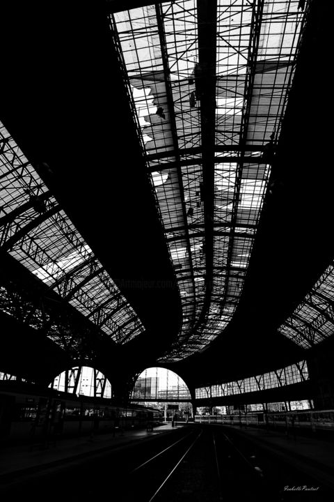 Fotografia intitolato "Clair-obscur 1" da Isabelle Pautrot, Opera d'arte originale