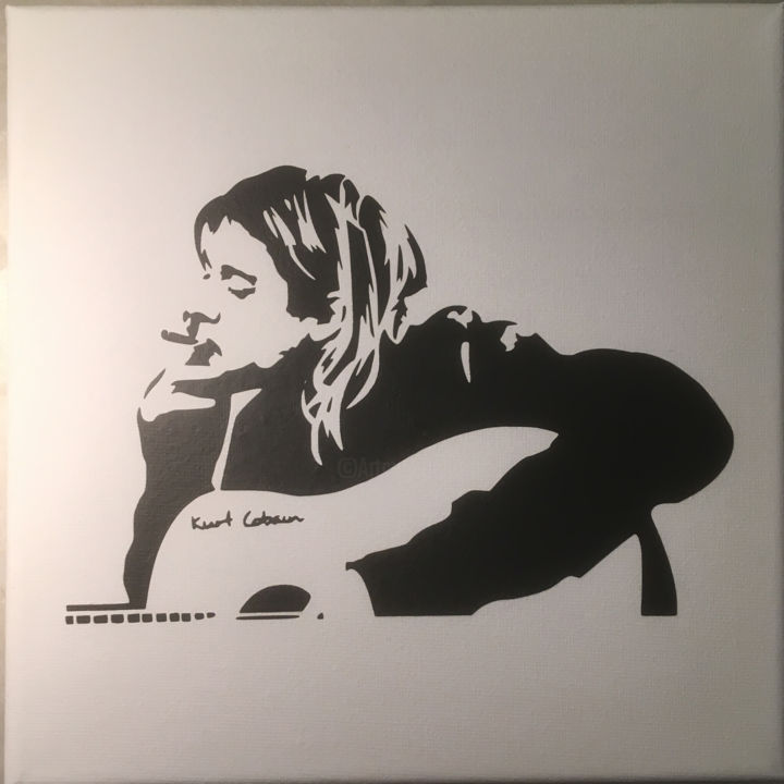 Kurt-Cobain.jpg, Drawing by Ludovic Cassard | ArtMajeur
