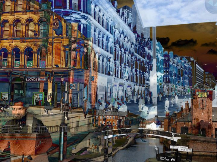 Photography titled "BIRMINGHAM UK 3" by Viscasillas, Original Artwork, Manipulated Photography