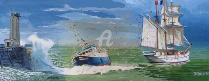 Arts numériques intitulée "Montage numérique d…" par Desnoyers, Œuvre d'art originale