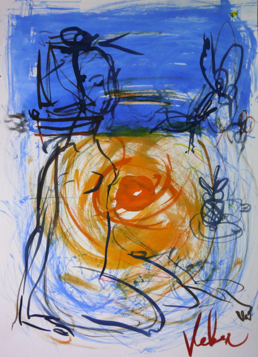 Sunny mode 绘画, 16.5x11.8 in