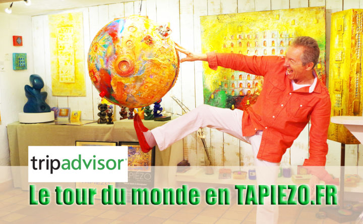 Peinture intitulée "tripadvisor-tapiezo…" par Tapiezo, Œuvre d'art originale
