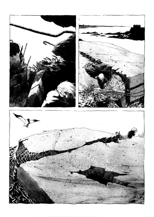 Σχέδιο με τίτλο "p26" από Sébastien Bocquet, Αυθεντικά έργα τέχνης