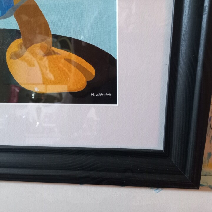 Work presented framed