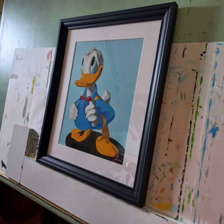 Work presented framed