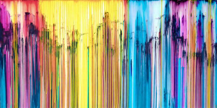 Painting titled "The Emotional Creat…" by Carla Sá Fernandes, Original Artwork, Acrylic