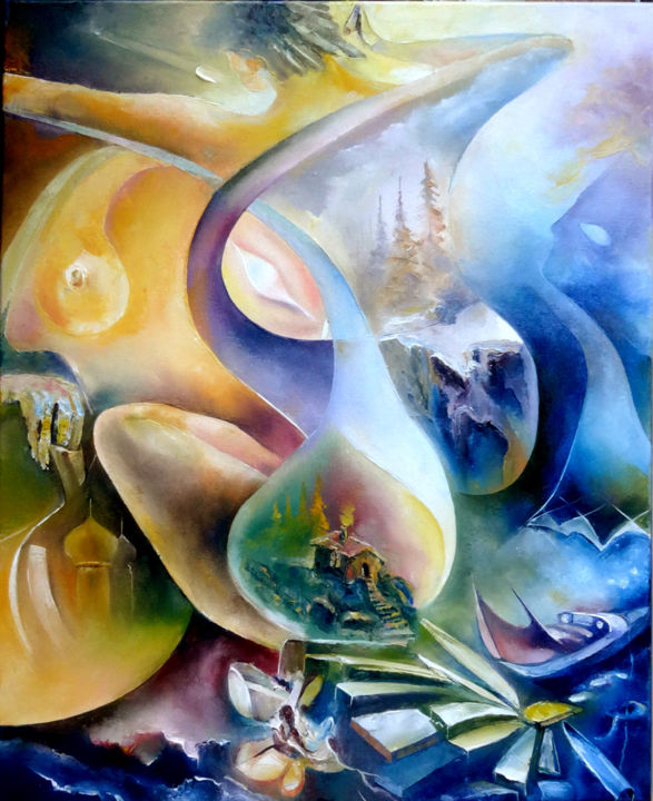 绘画,  28.7x23.6 in 