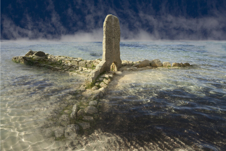 "TOMBA DEI GIGANTI "…" başlıklı Dijital Sanat Serafino Deriu tarafından, Orijinal sanat, Foto Montaj