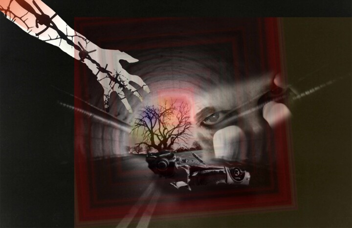 ""TUNNEL DELLA VITA"" başlıklı Dijital Sanat Serafino Deriu tarafından, Orijinal sanat, Foto Montaj