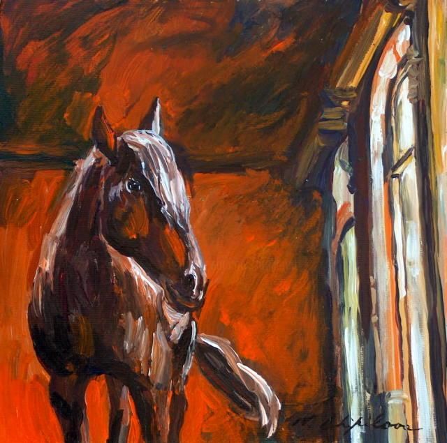 Peinture intitulée "Latino" par Nathalia Chipilova, Œuvre d'art originale, Huile