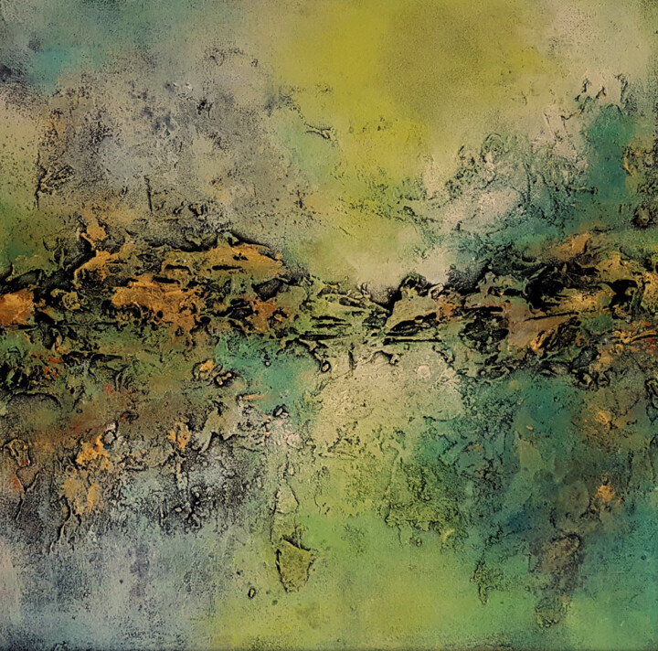 Project 12/4 Painting, 15.8x15.8 in