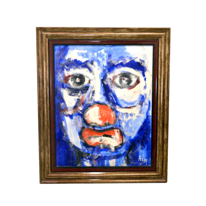 Painting titled "cuadro-fondo-blanco…" by Miguel Angel Lebrón, Original Artwork