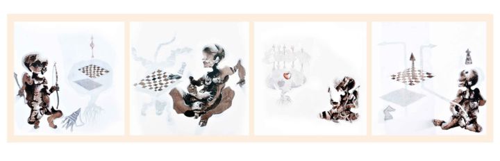 "Arjun-II" başlıklı Tablo Mahesh Pal Gobra tarafından, Orijinal sanat, Akrilik