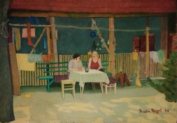Painting titled "2.jpg" by Anastasija Simic, Original Artwork