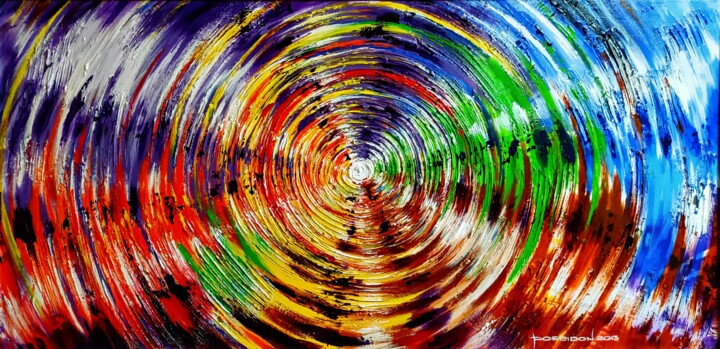 Painting titled "Nirvana" by Plamen Ivanov, Original Artwork, Acrylic