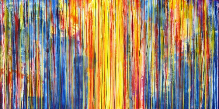 Painting titled "The Emotional Creat…" by Carla Sá Fernandes, Original Artwork, Acrylic
