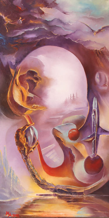 绘画,  31.5x15.8 in 
