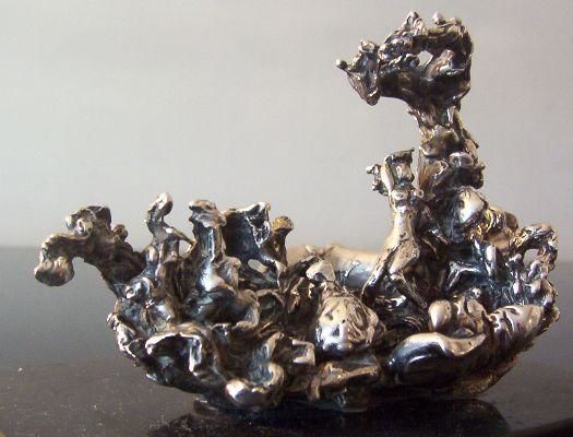 Sculptuur getiteld "Jardin Exotique" door Gloria Morris, Origineel Kunstwerk