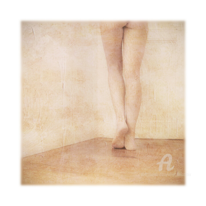 Photographie intitulée "Evolution-Dilution…" par Alliet-Delacroix, Œuvre d'art originale, Photographie numérique Monté sur A…