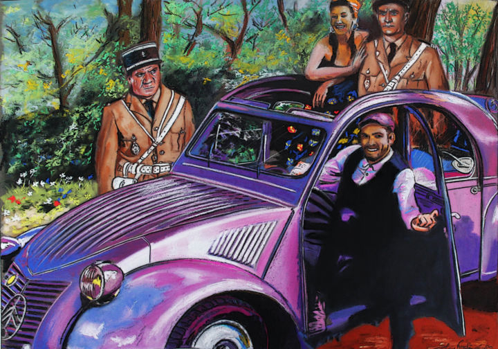 laventure-gendarme-continue.jpg 图画, 18.5x24.4 in