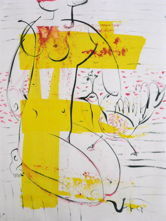 绘画,  23.2x16.5 in 