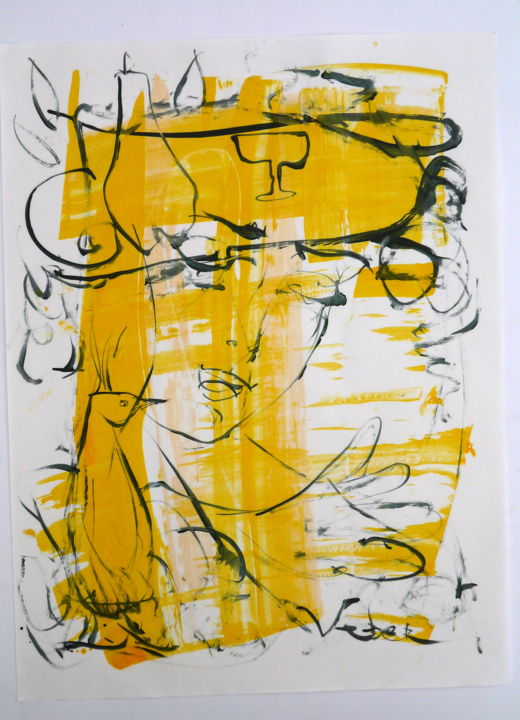 绘画,  23.2x16.5 in 