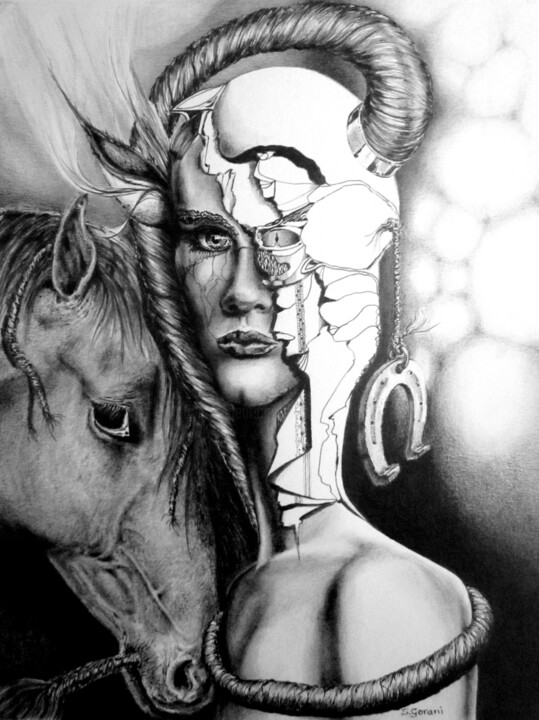 My Friend 图画, 12x9 in