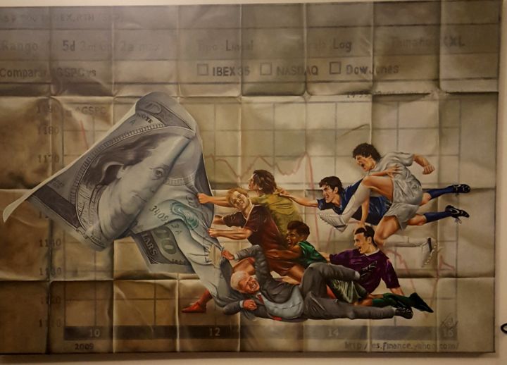 绘画,  48x70 in 