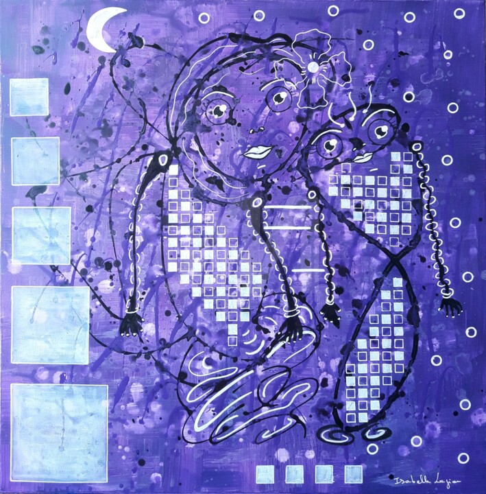 绘画,  19.7x19.7 in 
