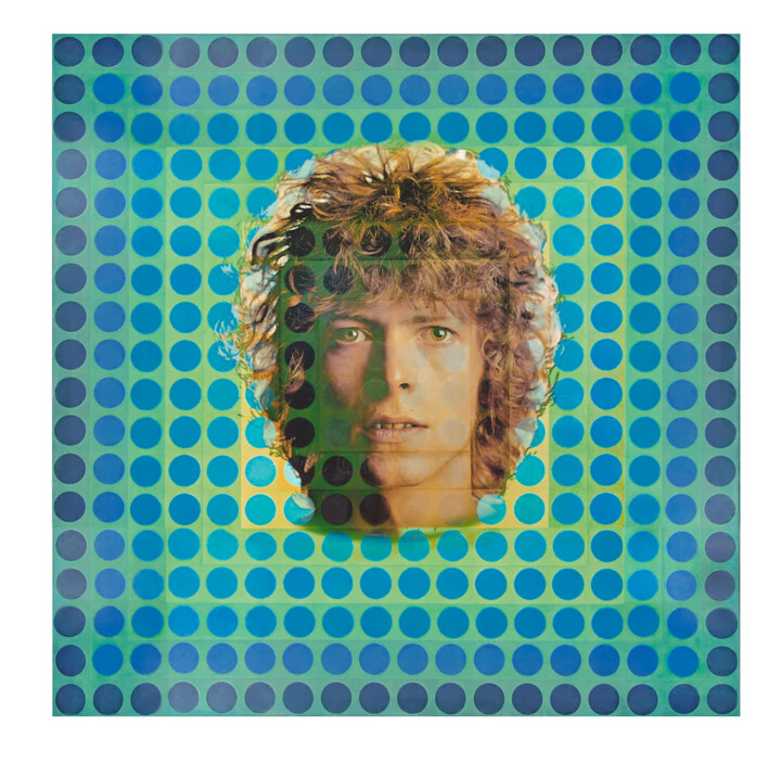 Fotografie getiteld "David Bowie Space O…" door Vernon Dewhurst, Origineel Kunstwerk, Film fotografie