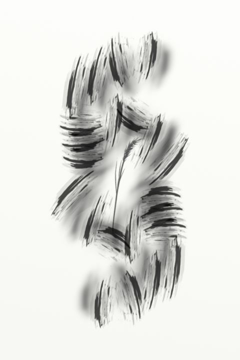 "Pour un épi de blé" başlıklı Dijital Sanat Stylux tarafından, Orijinal sanat, Dijital Resim