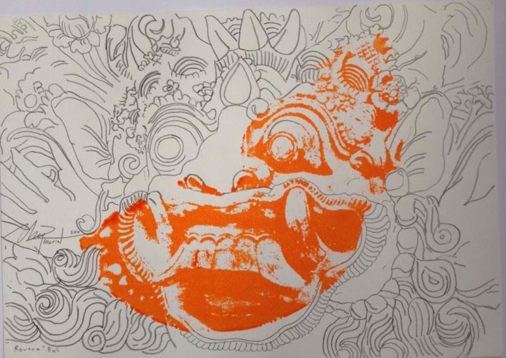 Ravana 印花与版画, 8.3x11.7 in