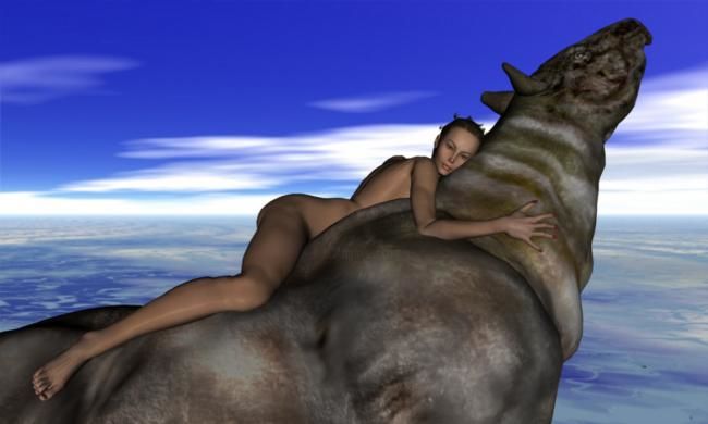 Digital Arts titled "Lulu et son Padoush" by Philippe Pinel, Original Artwork