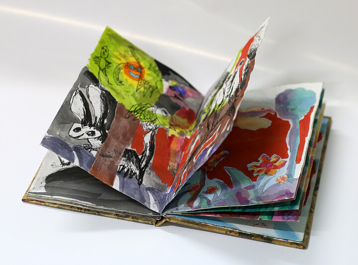 Desenho intitulada "colorful drawings a…" por Raphael Perez, Obras de arte originais, Canetac de aerossol