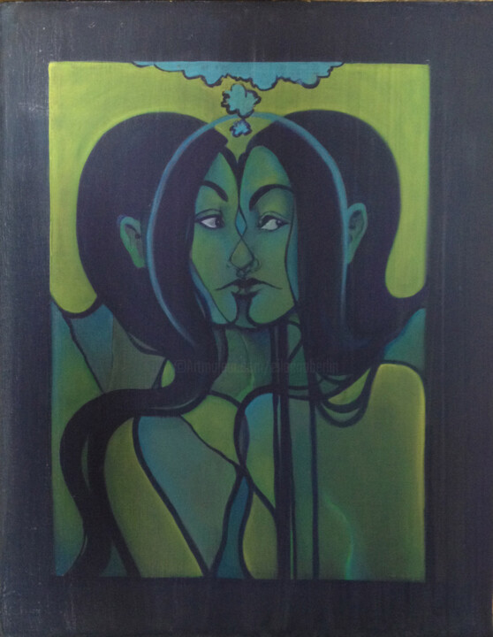绘画,  30x24 in 