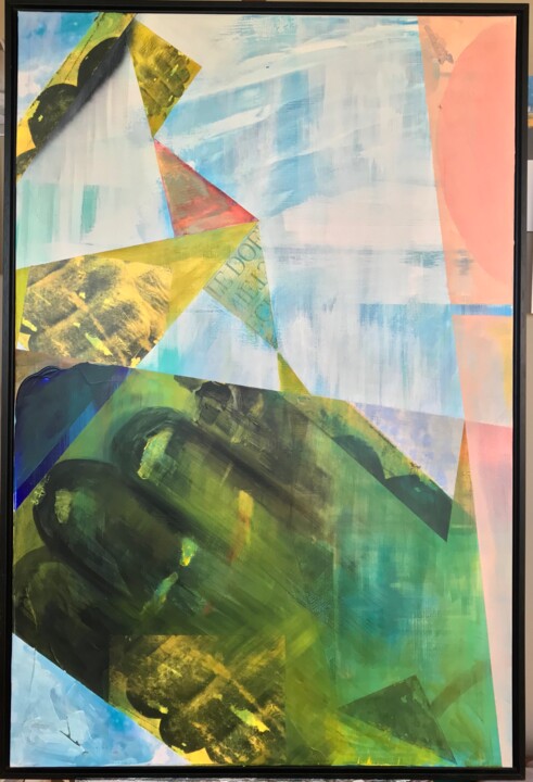 Painting titled "Wings" by Atelier P, Original Artwork, Acrylic