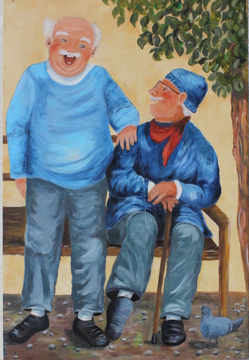 Painting titled "img-6007.jpg" by Association Les Couleurs De L'Antenne, Original Artwork