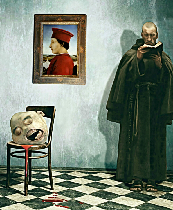 Inquisition 绘画, 39.4x31.5 in