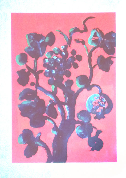 "Fiori e frutti" başlıklı Tablo Ercole Pignatelli tarafından, Orijinal sanat, Petrol