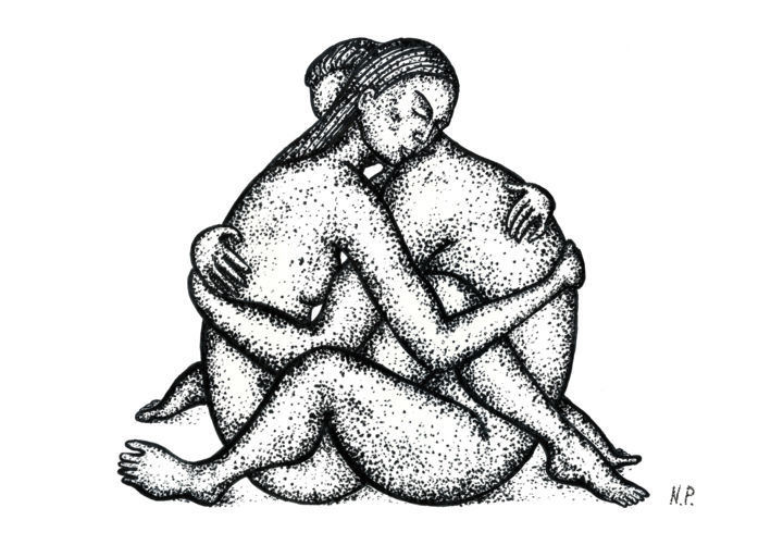 绘画,  8.3x11.8 in 