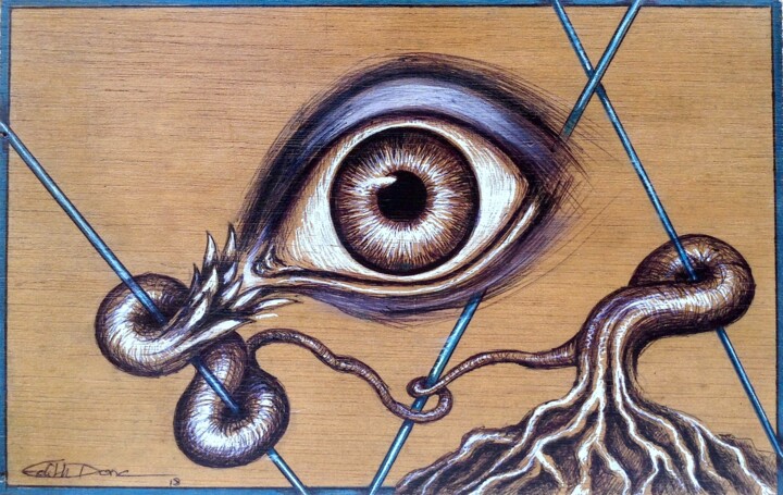 Bourgeonus Stupefactis 图画, 5.5x8.7 in