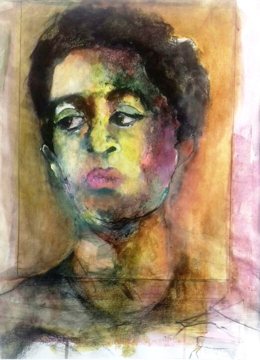 Vano 1 绘画, 19.7x15.8 in