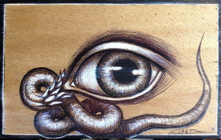 bourgeonus Reflextis 图画, 5.5x8.7 in