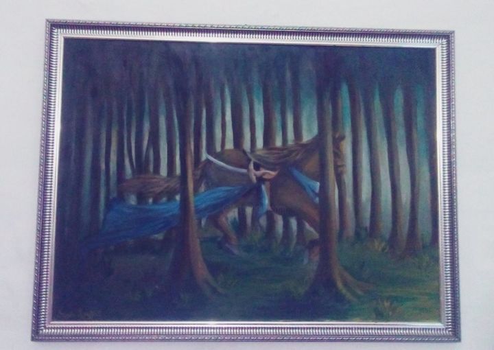 Painting titled "92120-n.jpg" by Raajput, Original Artwork