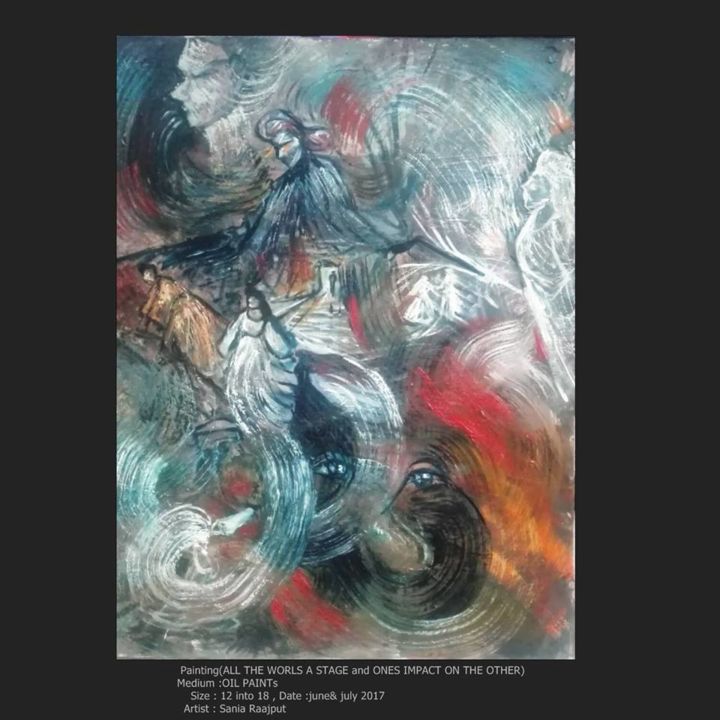 Painting titled "7162-n.jpg" by Raajput, Original Artwork