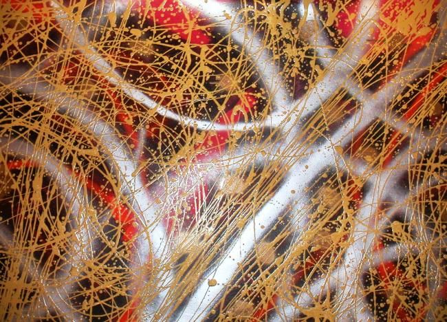 Painting titled "N°2" by Toytoy, Original Artwork